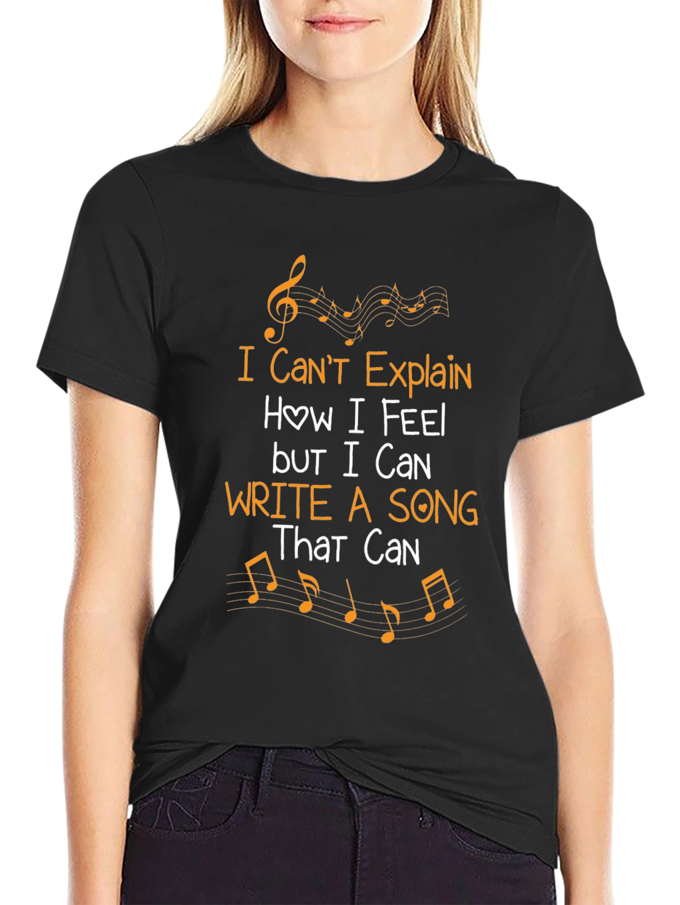 Musical Expression T-Shirt - Write A Song