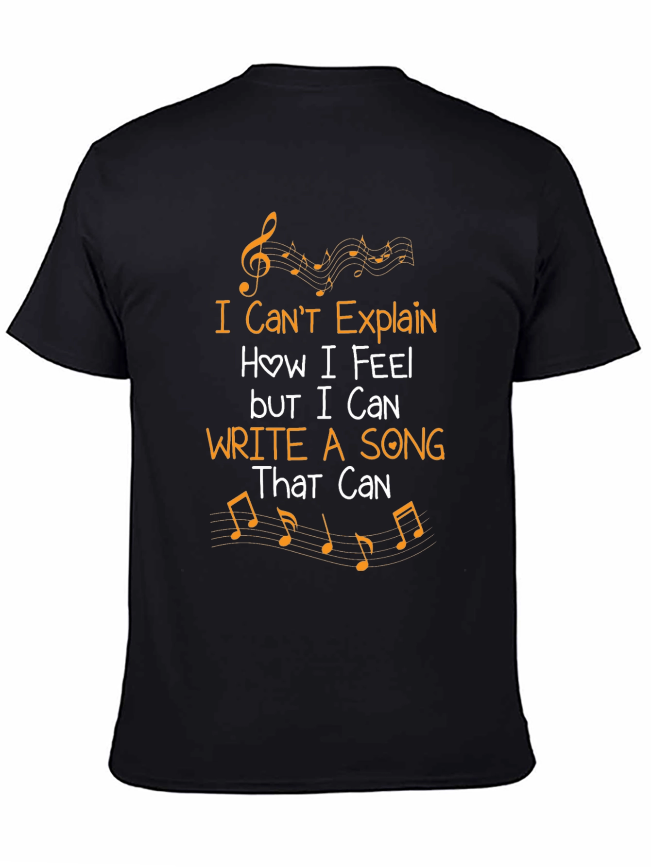 Musical Expression T-Shirt - Write A Song