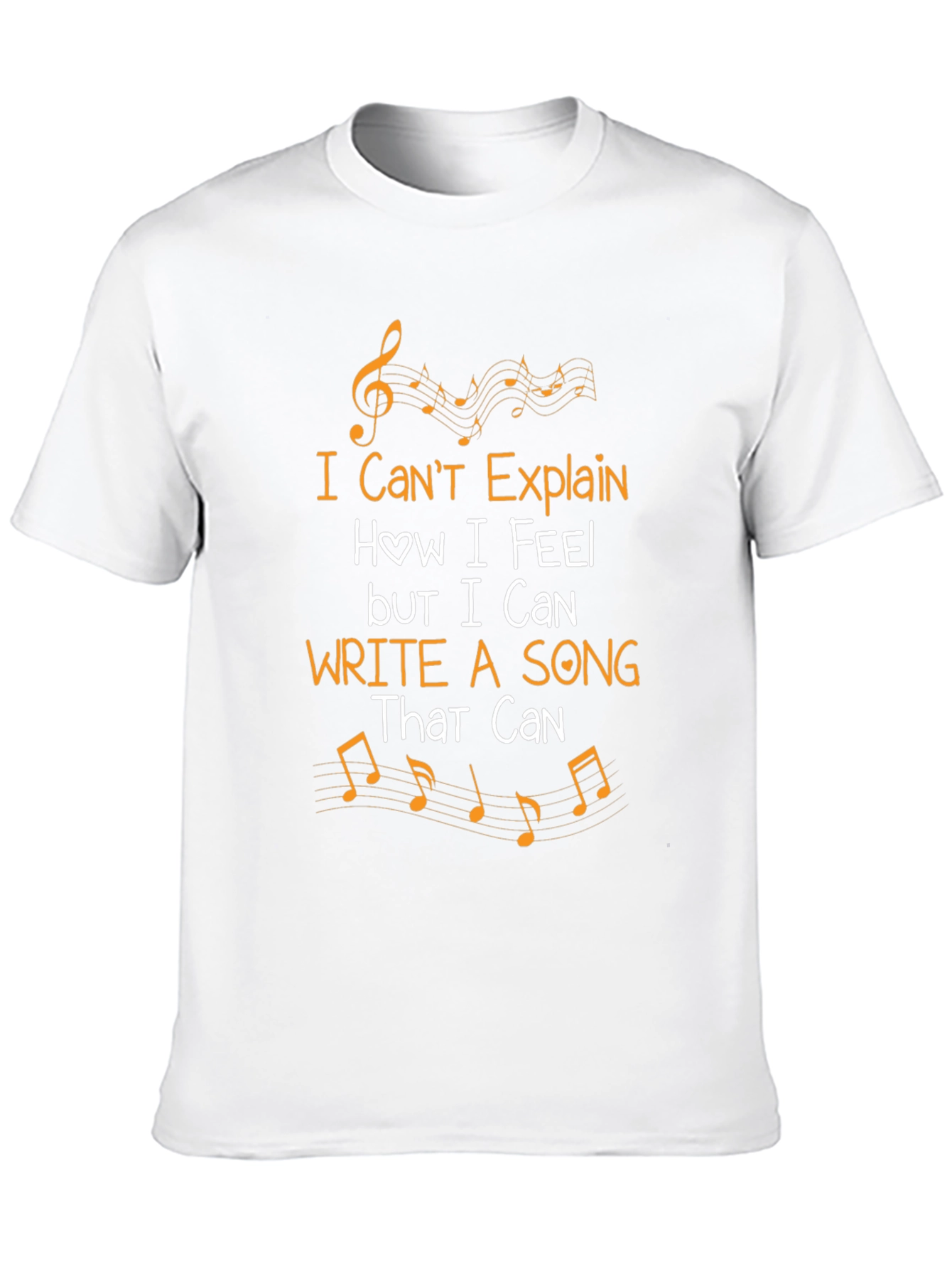 Musical Expression T-Shirt - Write A Song