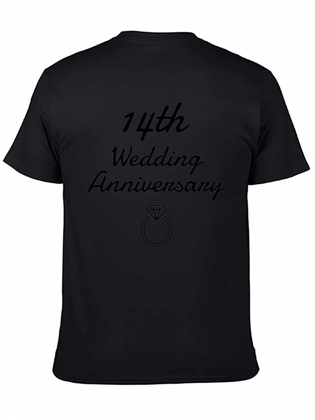 14th Wedding Anniversary Graphic T-Shirt