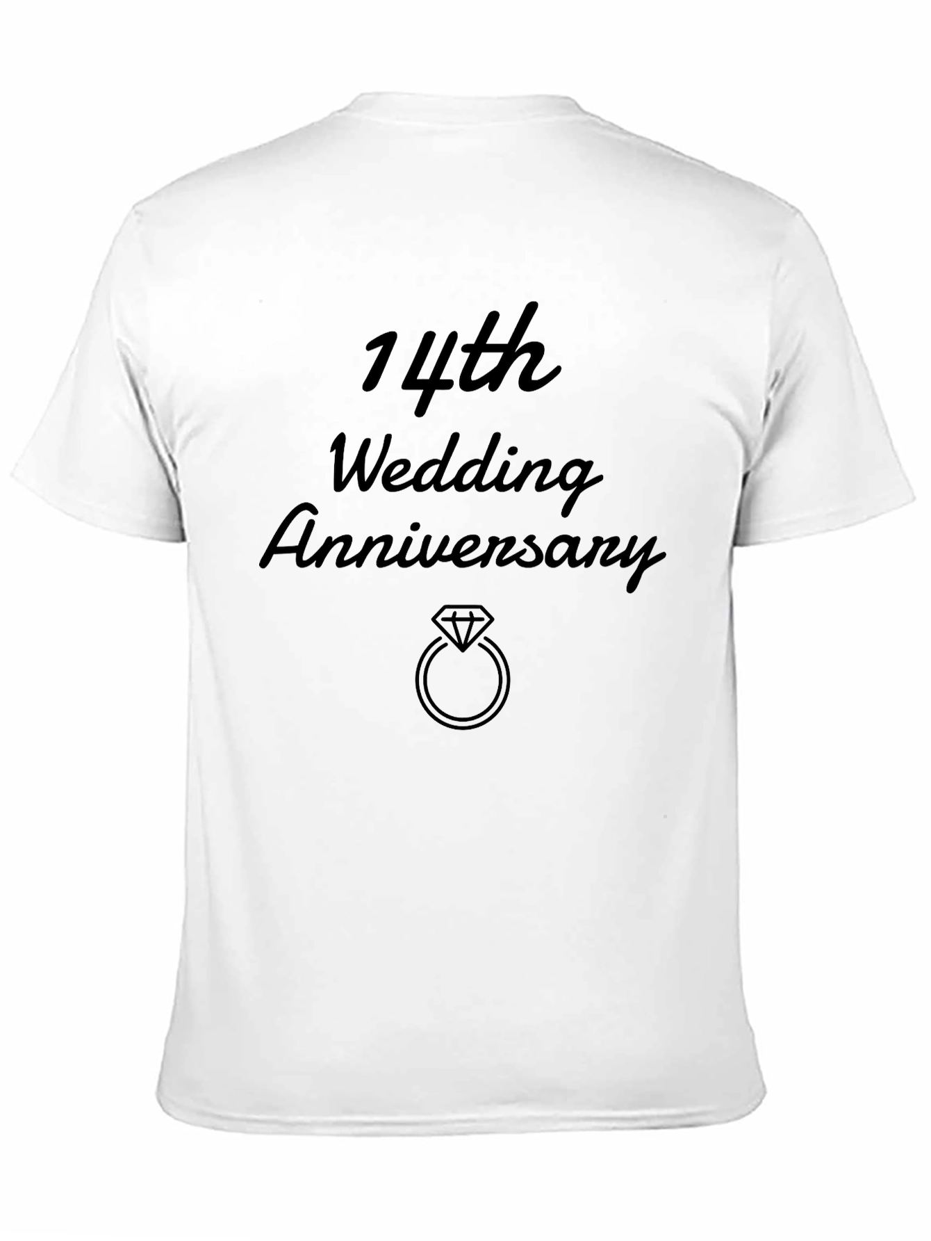 14th Wedding Anniversary Graphic T-Shirt