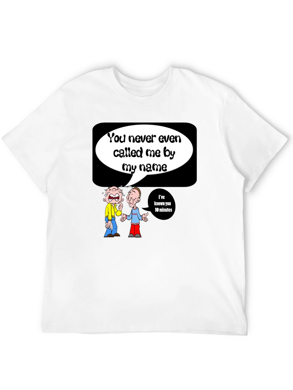 Funny Cartoon Graphic T-Shirt - Name Game