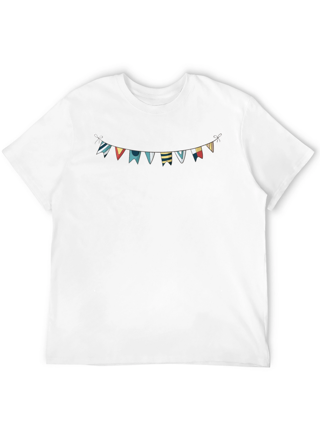 Nautical Flags Graphic Print Tee
