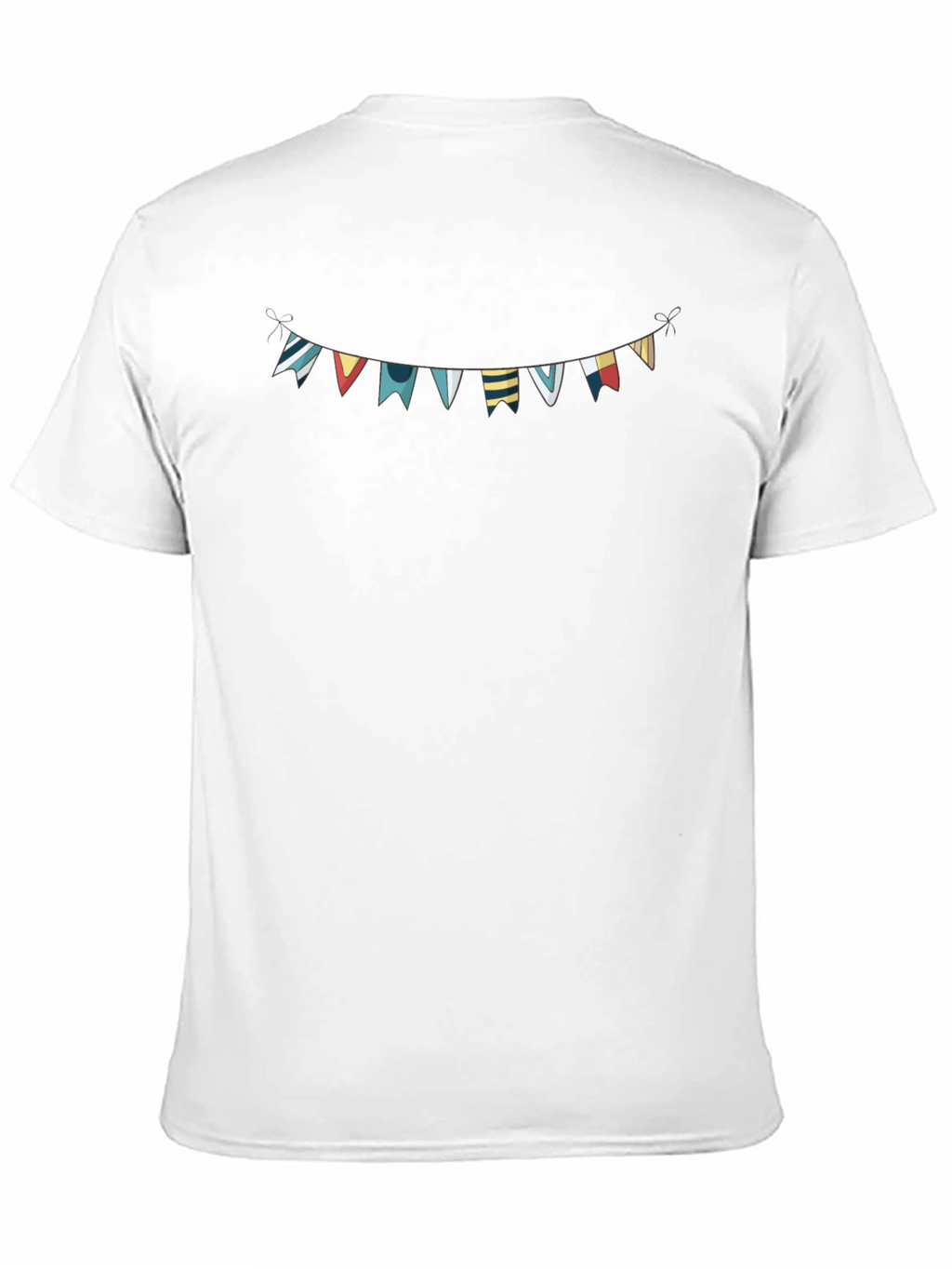 Nautical Flags Graphic Print Tee