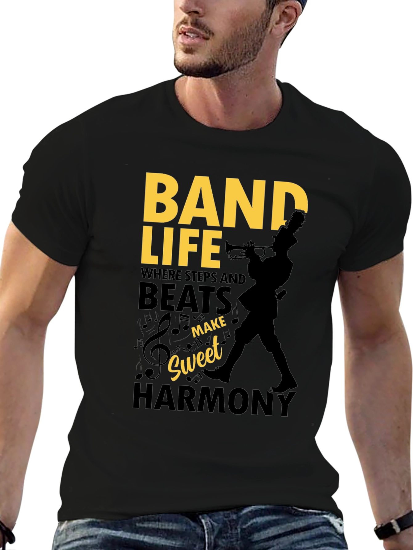 Band Life T-Shirt - Where Steps and Beats Make Sweet Harmony