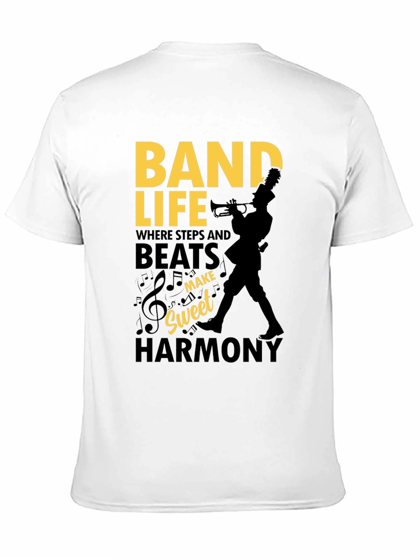 Band Life T-Shirt - Where Steps and Beats Make Sweet Harmony