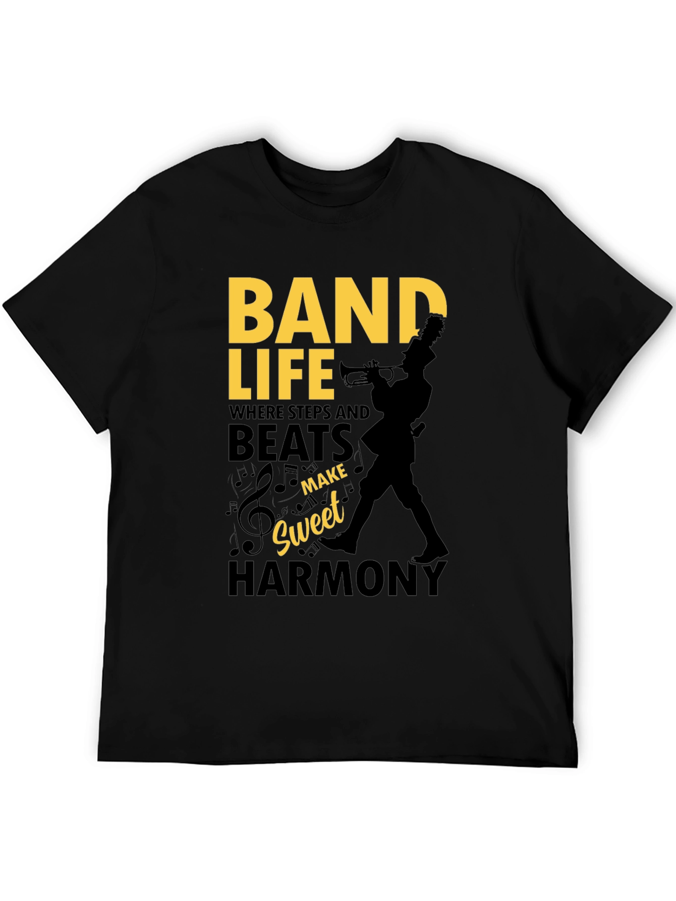 Band Life T-Shirt - Where Steps and Beats Make Sweet Harmony