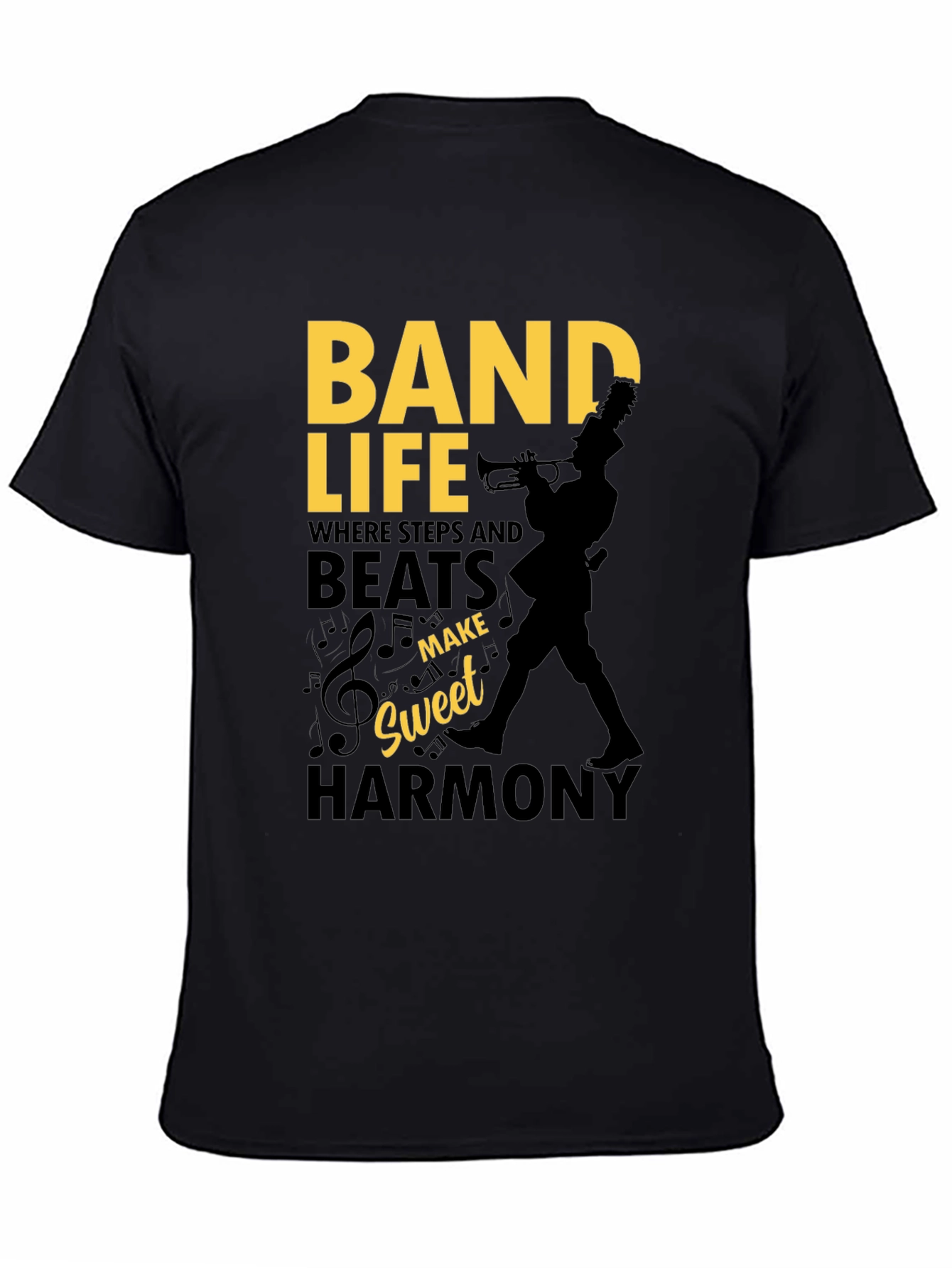 Band Life T-Shirt - Where Steps and Beats Make Sweet Harmony
