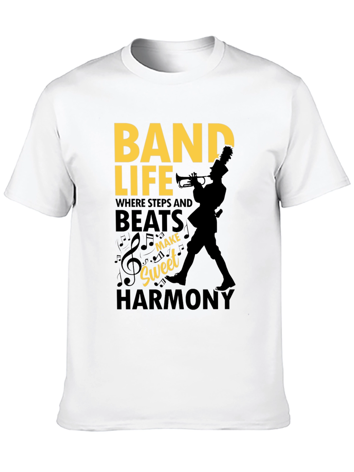 Band Life T-Shirt - Where Steps and Beats Make Sweet Harmony