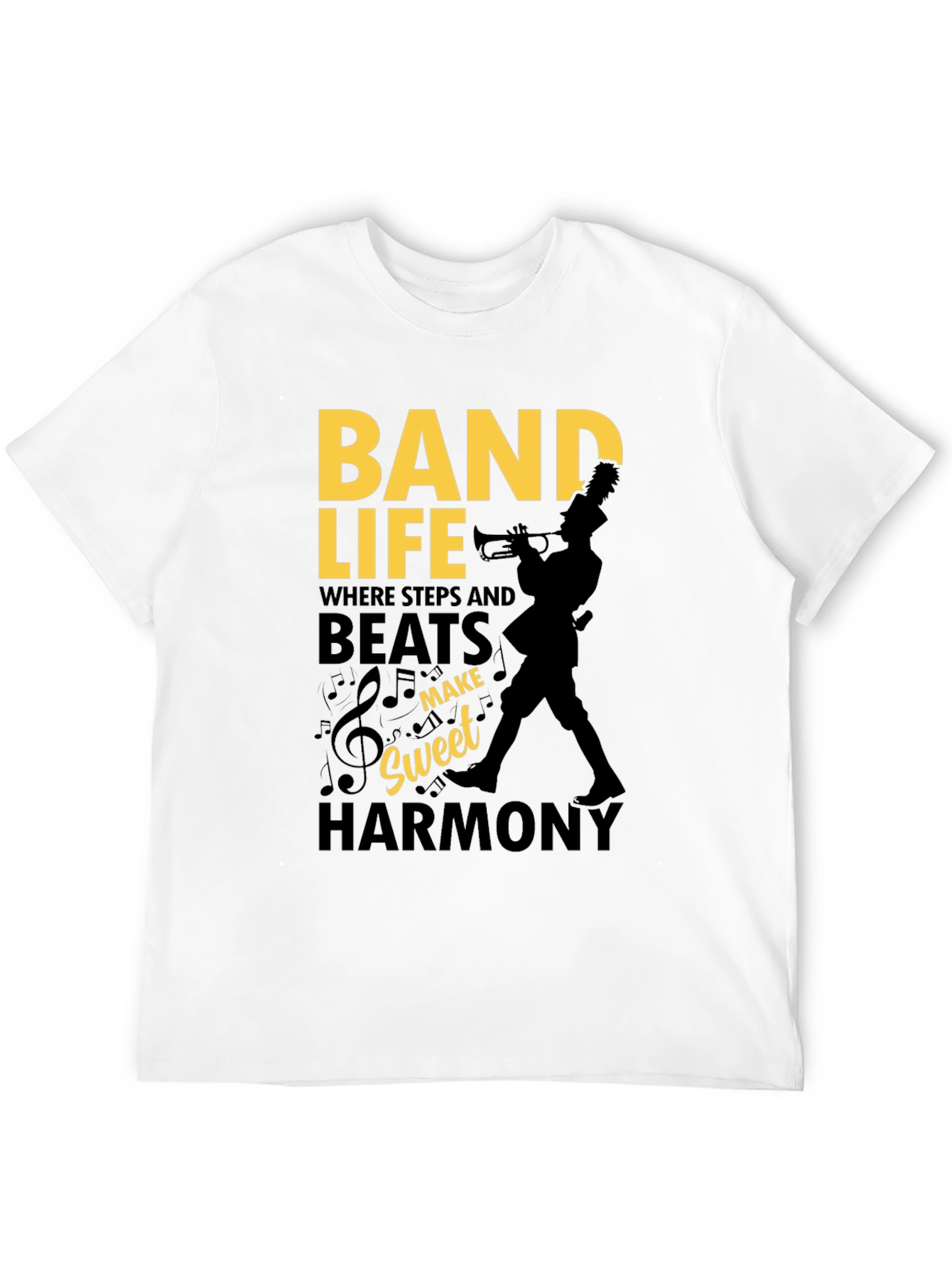 Band Life T-Shirt - Where Steps and Beats Make Sweet Harmony