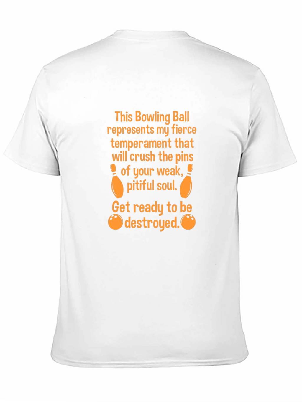Bowling Ball Temperament Graphic Tee