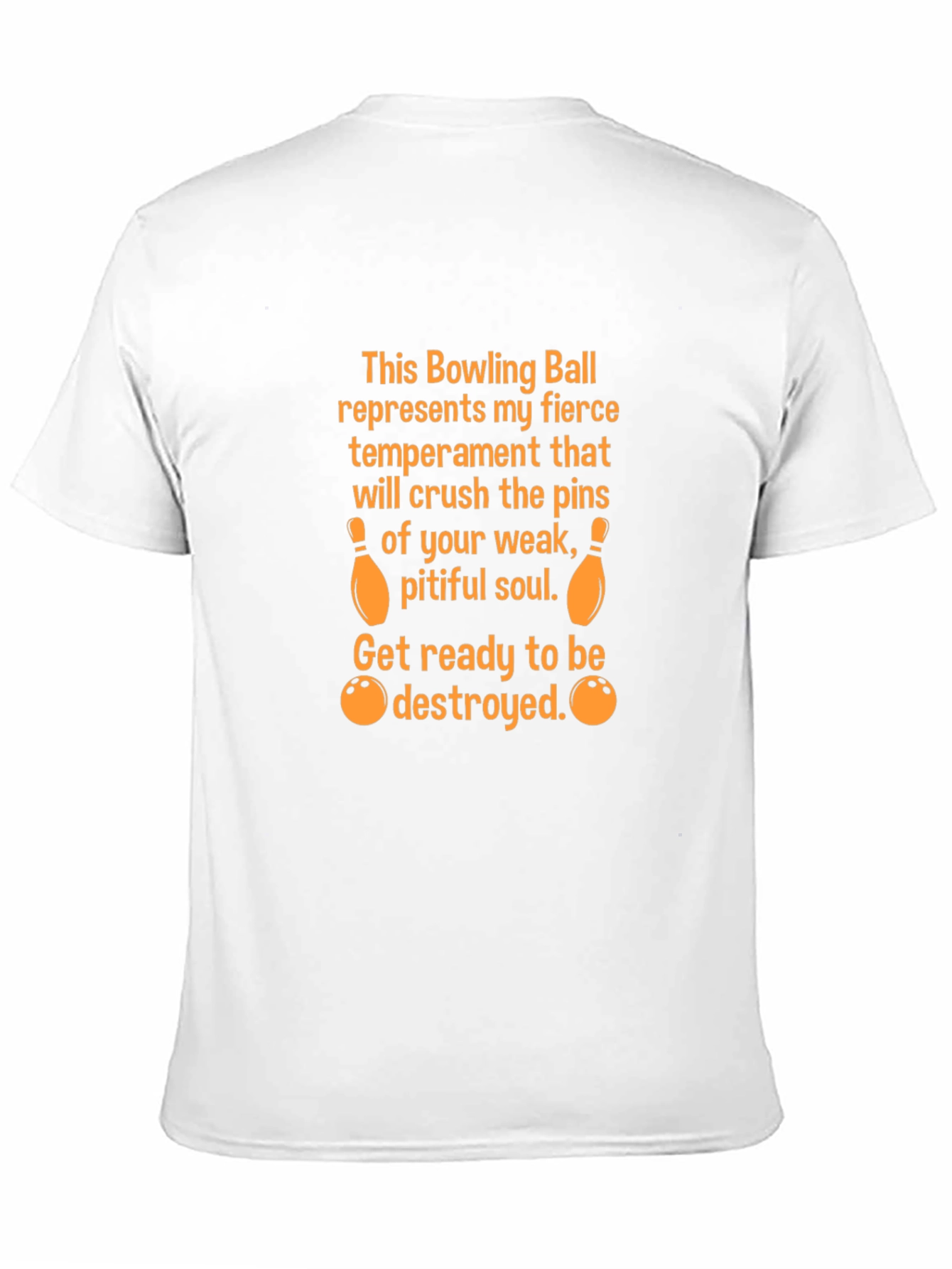 Bowling Ball Temperament Graphic Tee