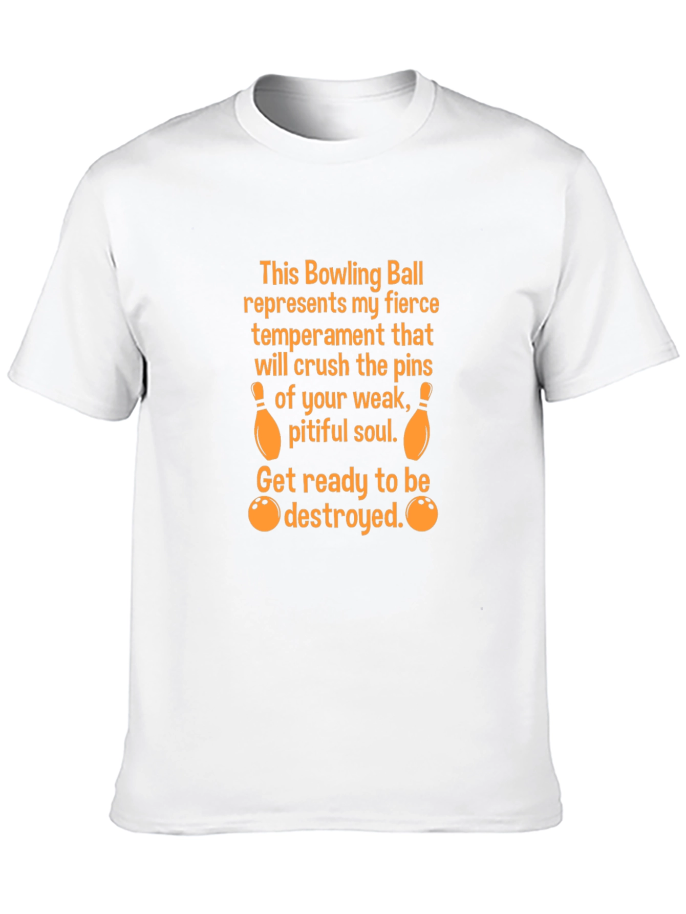 Bowling Ball Temperament Graphic Tee