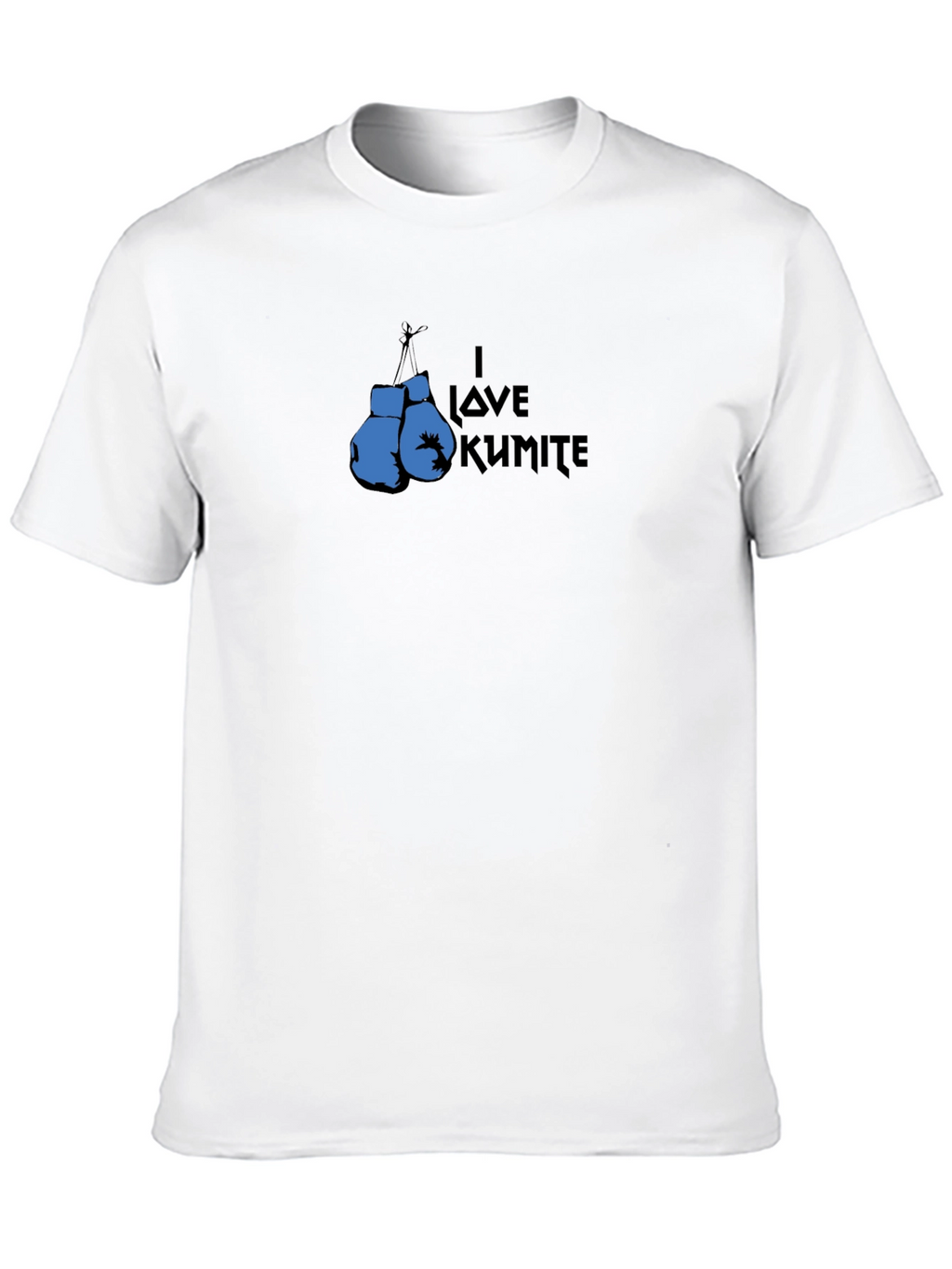 I Love Kumite Boxing Gloves Graphic T-Shirt