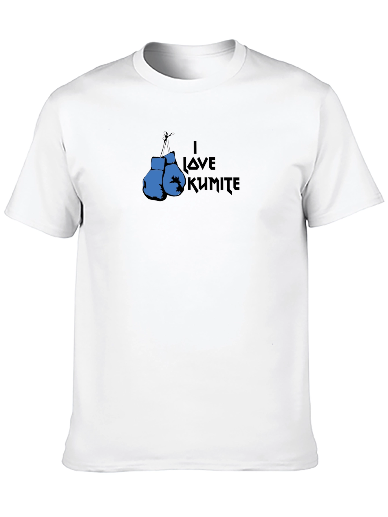 I Love Kumite Boxing Gloves Graphic T-Shirt