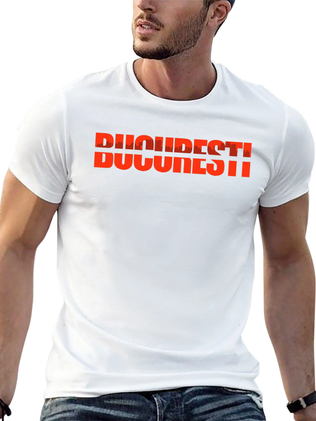 Bucharest Romania T-Shirt - 1459