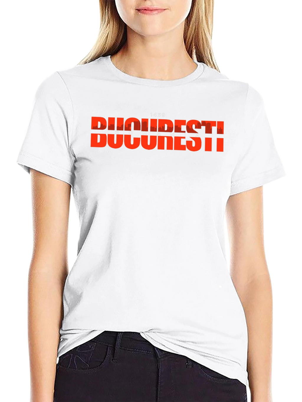 Bucharest Romania T-Shirt - 1459