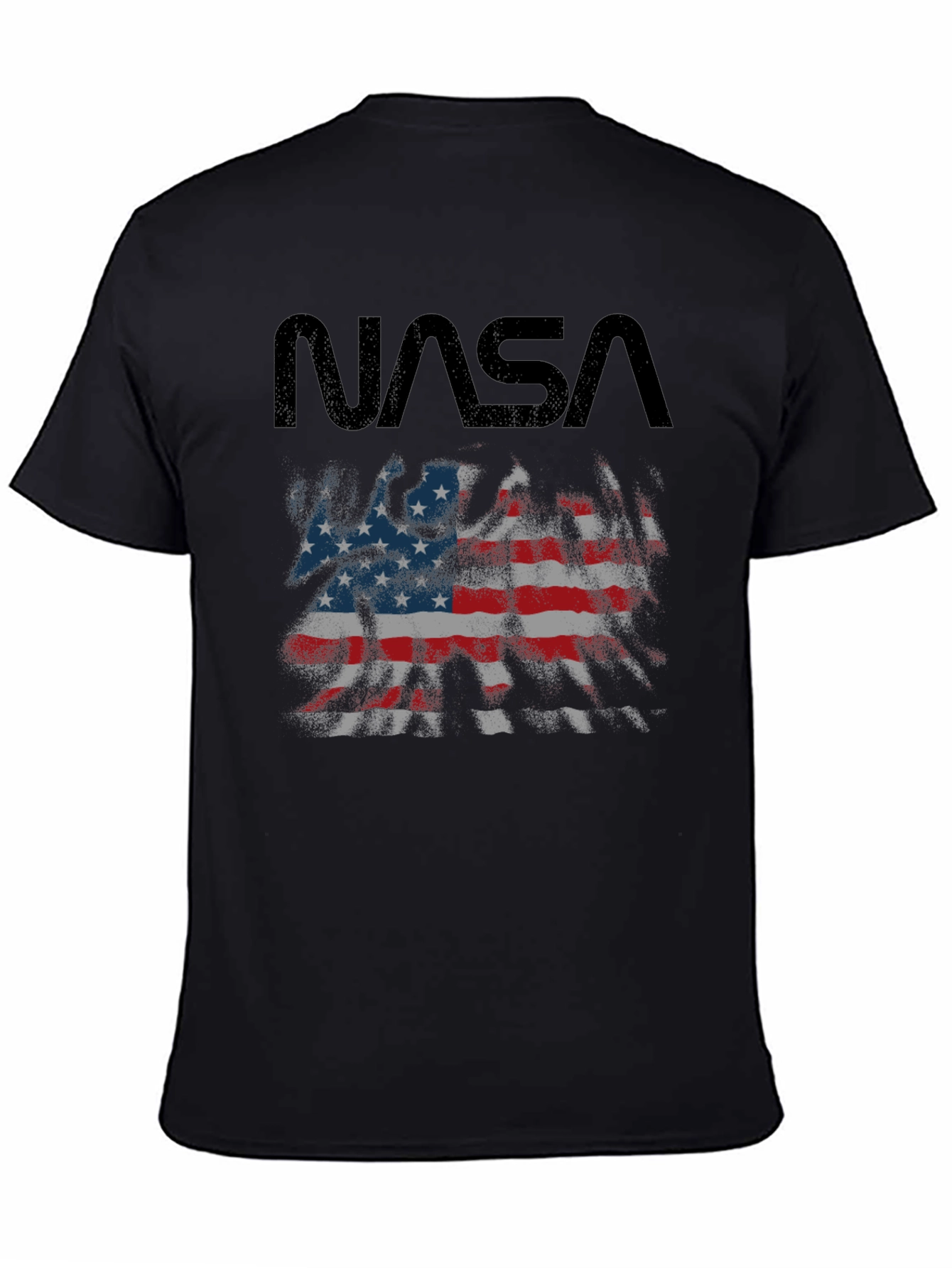 NASA American Flag T-Shirt