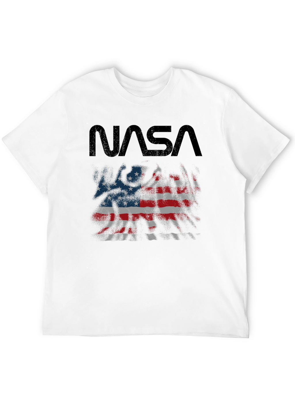 NASA American Flag T-Shirt