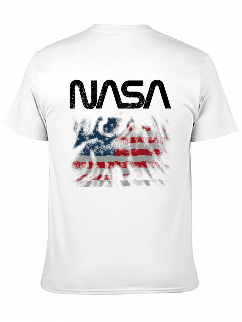 NASA American Flag T-Shirt