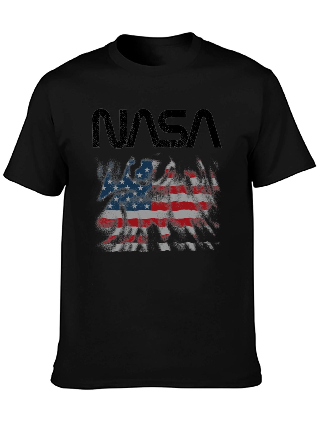 NASA American Flag T-Shirt