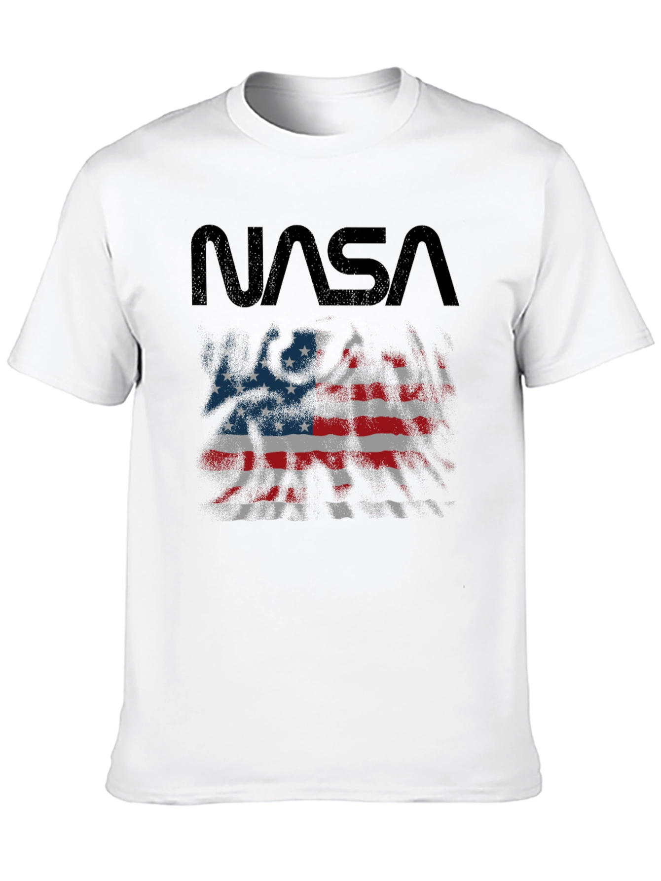 NASA American Flag T-Shirt