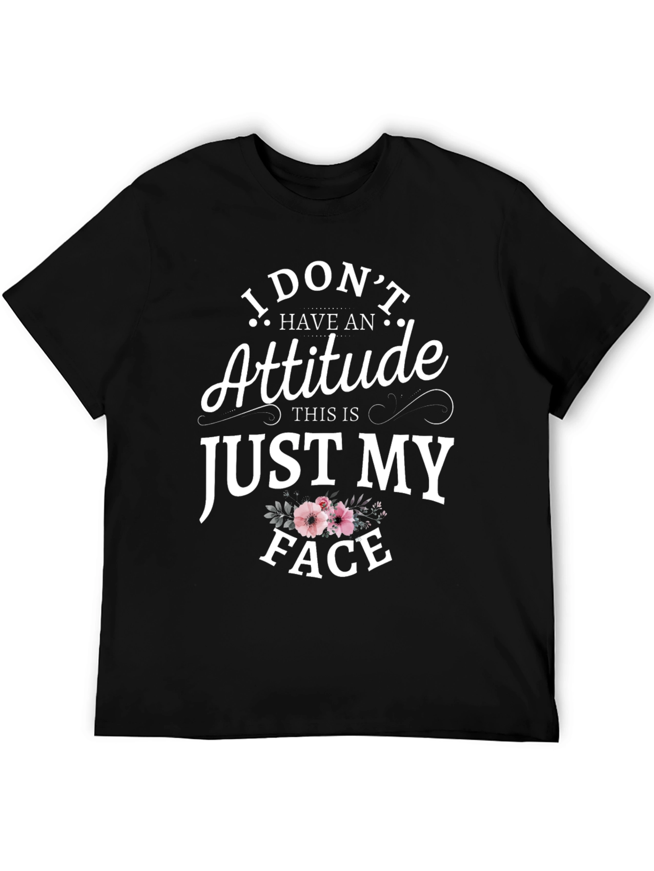 Funny Just My Face Graphic Tee - Unisex