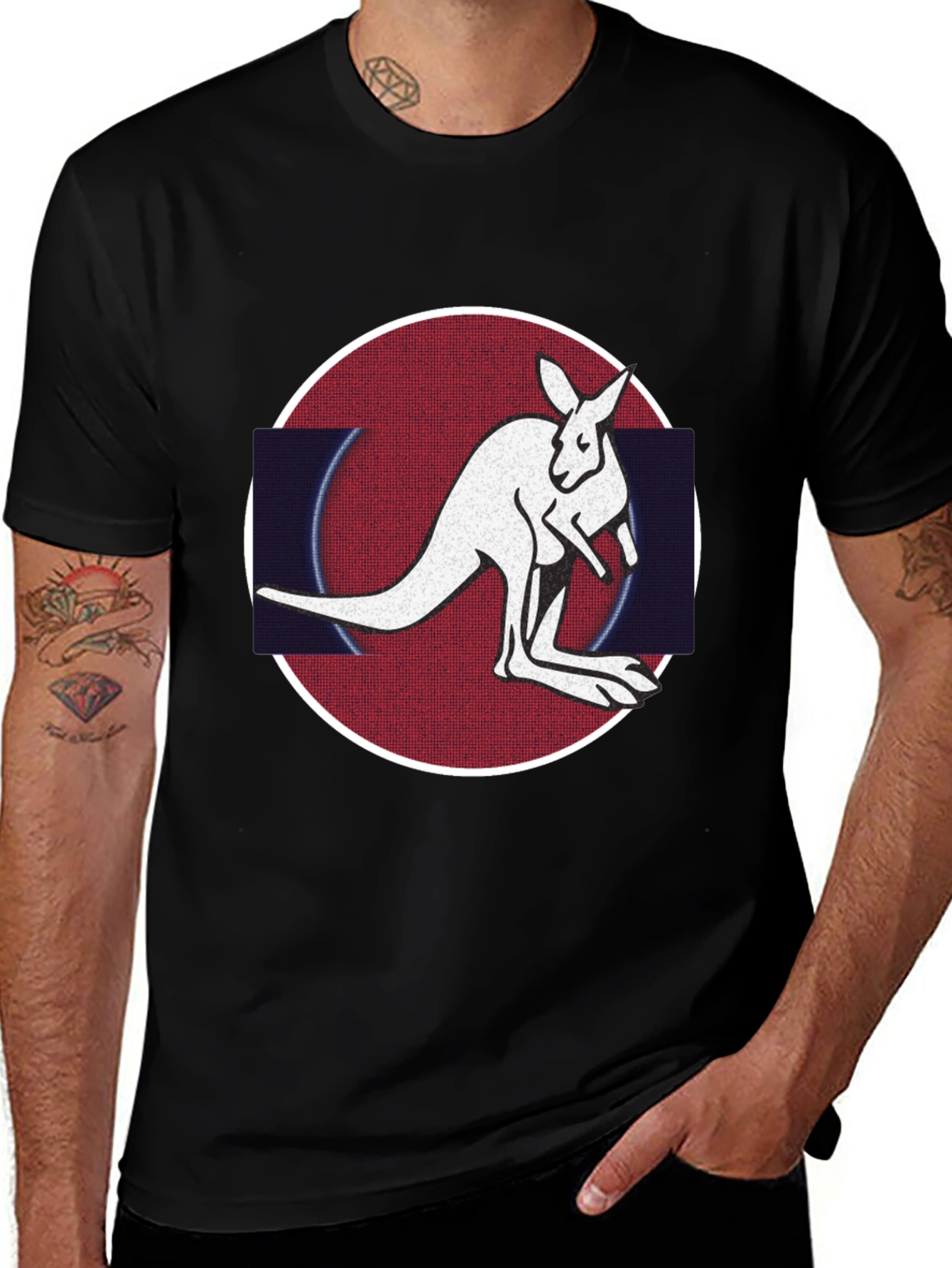 Kangaroo Graphic T-Shirt