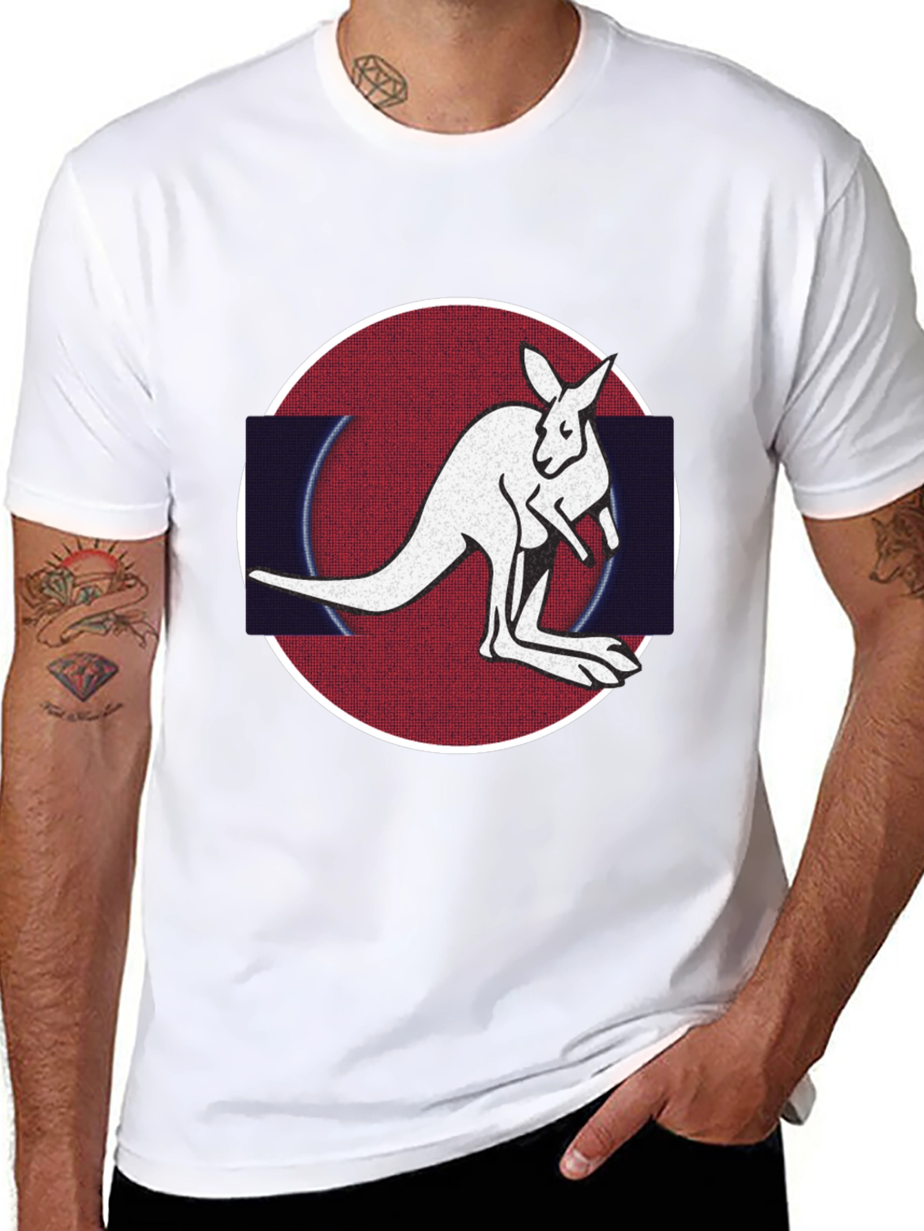 Kangaroo Graphic T-Shirt