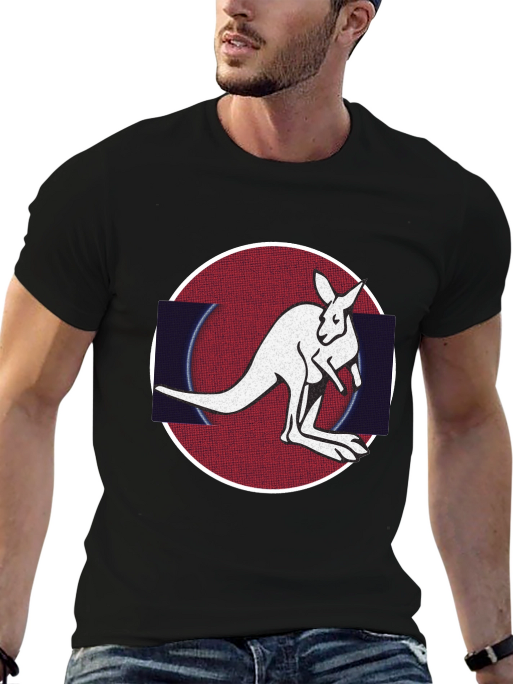 Kangaroo Graphic T-Shirt
