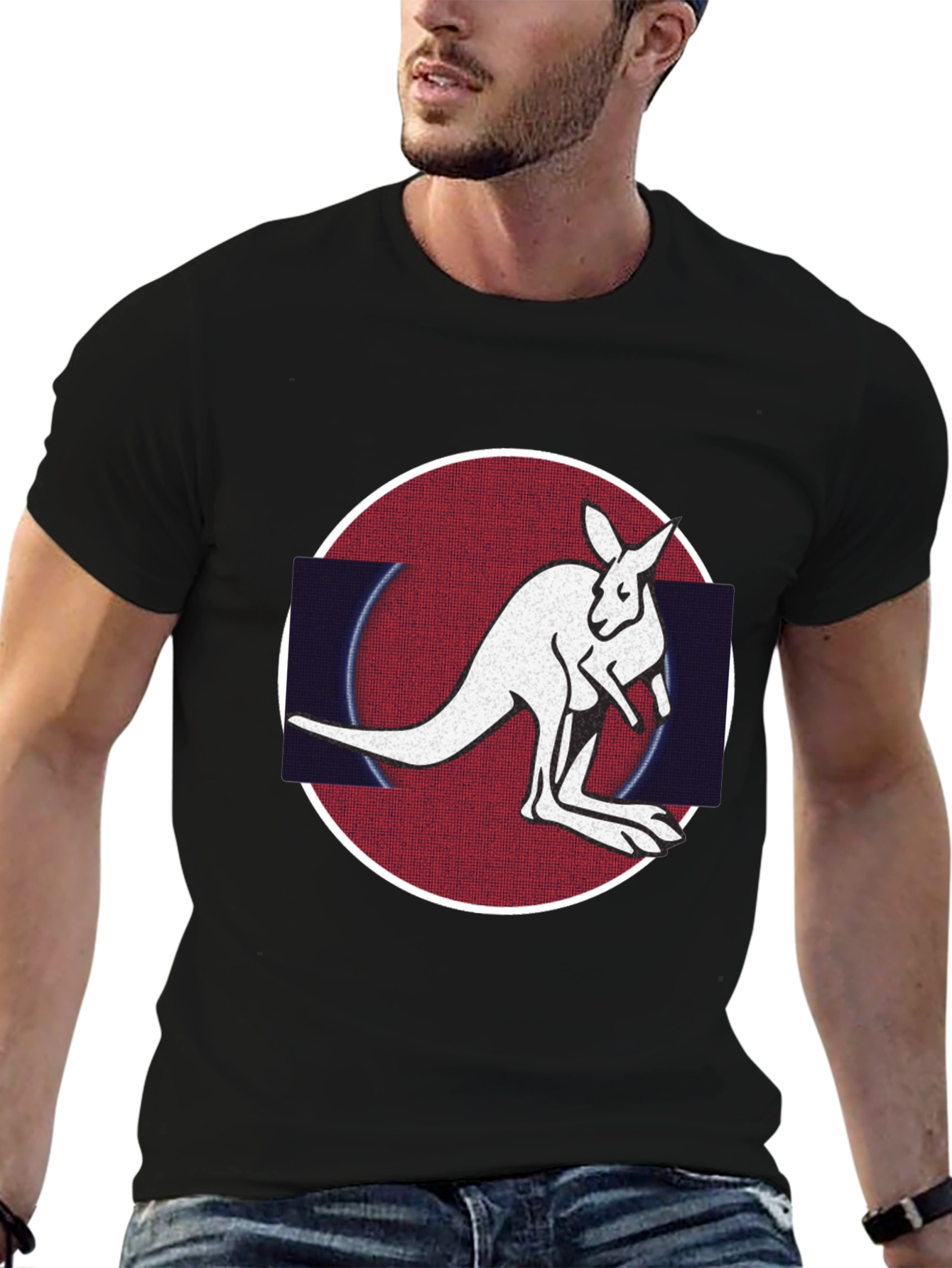 Kangaroo Graphic T-Shirt