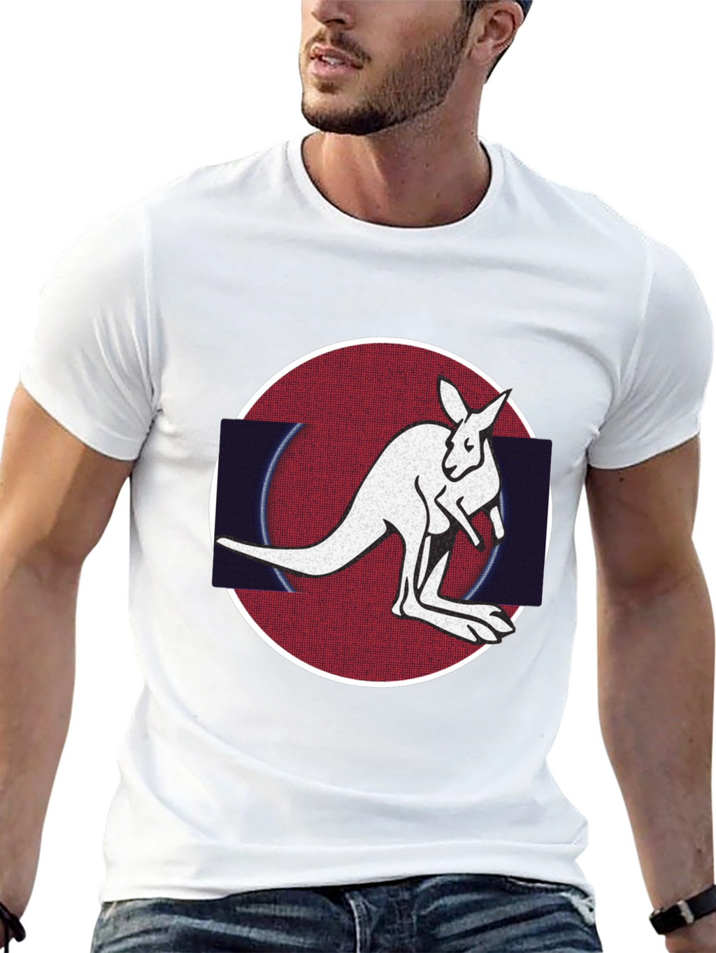 Kangaroo Graphic T-Shirt