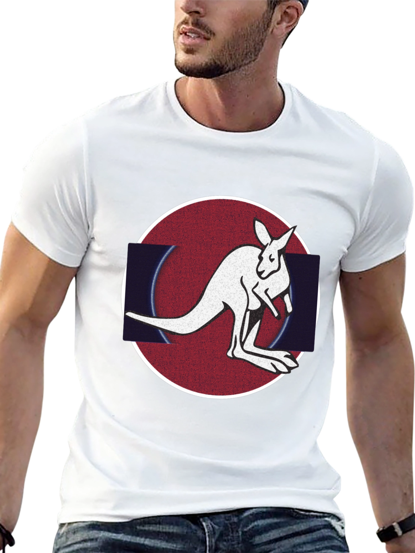 Kangaroo Graphic T-Shirt