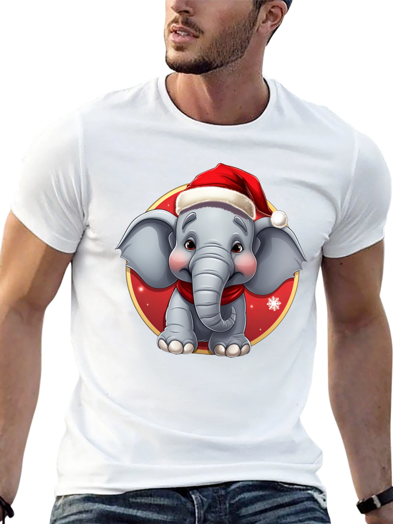 Festive Elephant T-Shirt