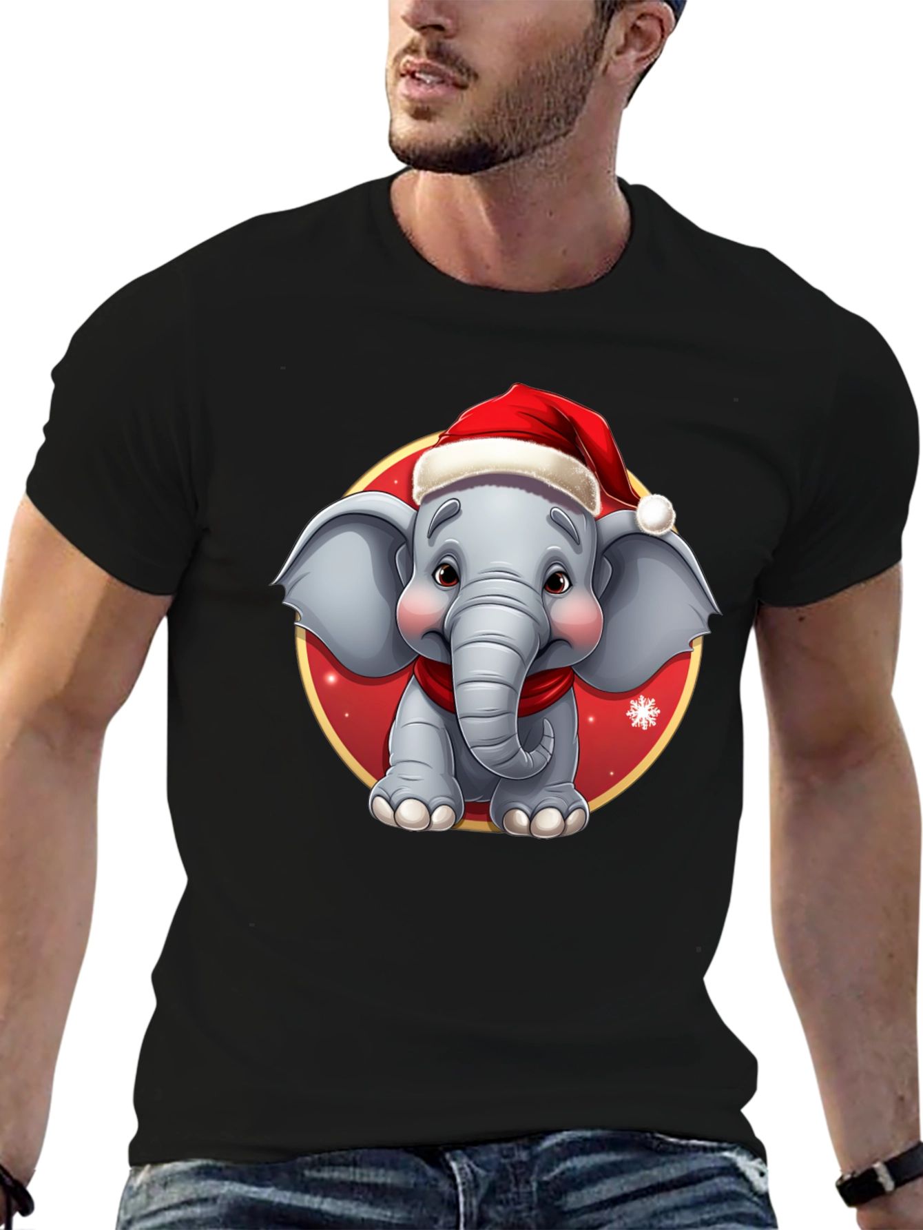 Festive Elephant T-Shirt