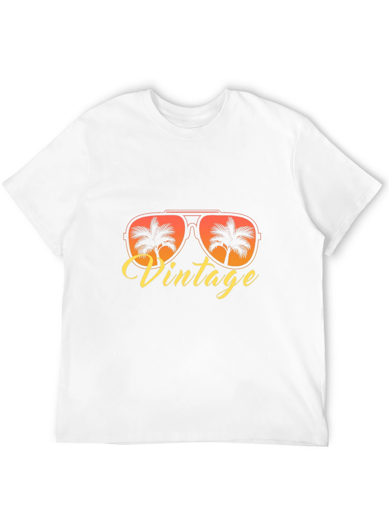 Vintage Sunglasses T-Shirt - Retro Style