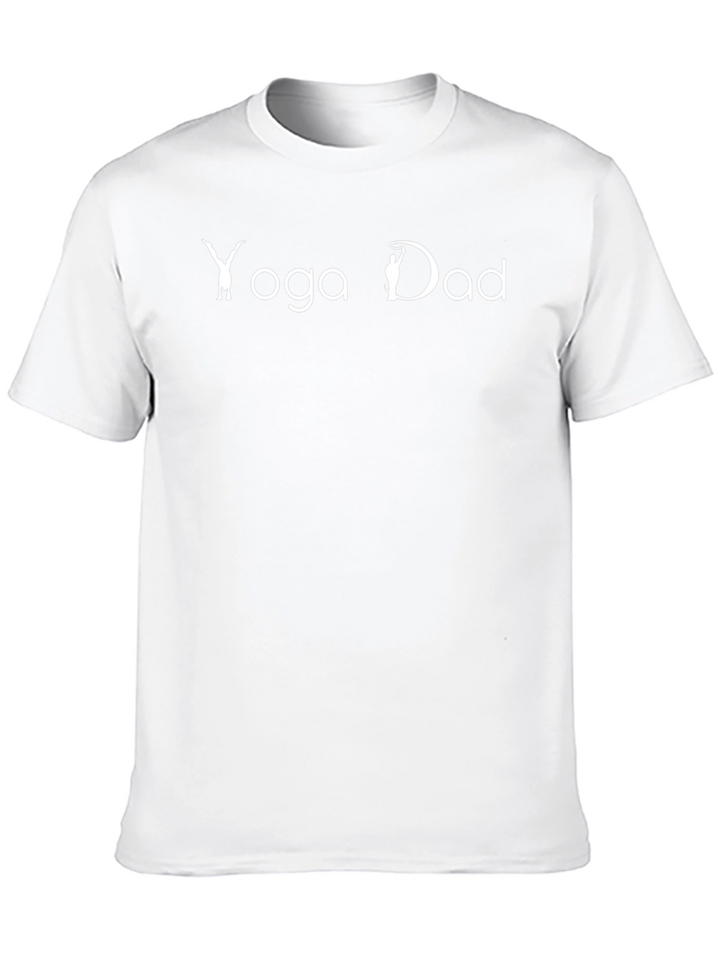 Yoga Dad Tee - Black Cotton Blend T-Shirt