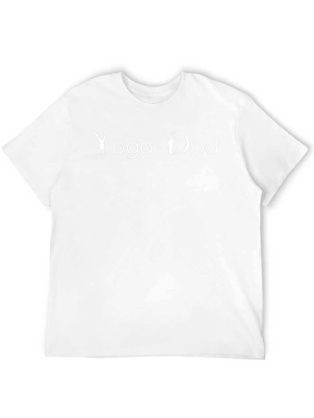 Yoga Dad Tee - Black Cotton Blend T-Shirt
