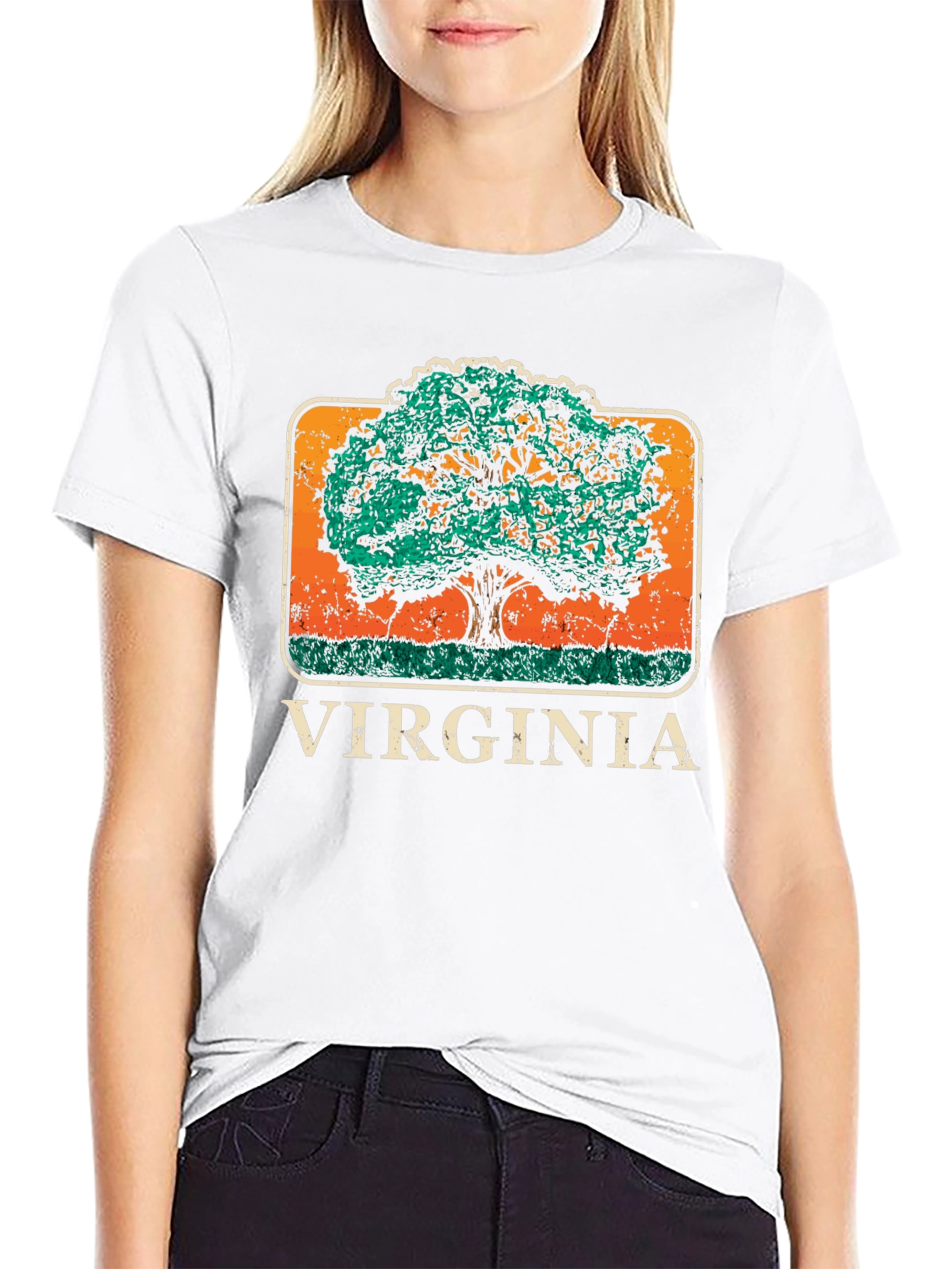 Virginia Tree Graphic T-Shirt - Unisex Style