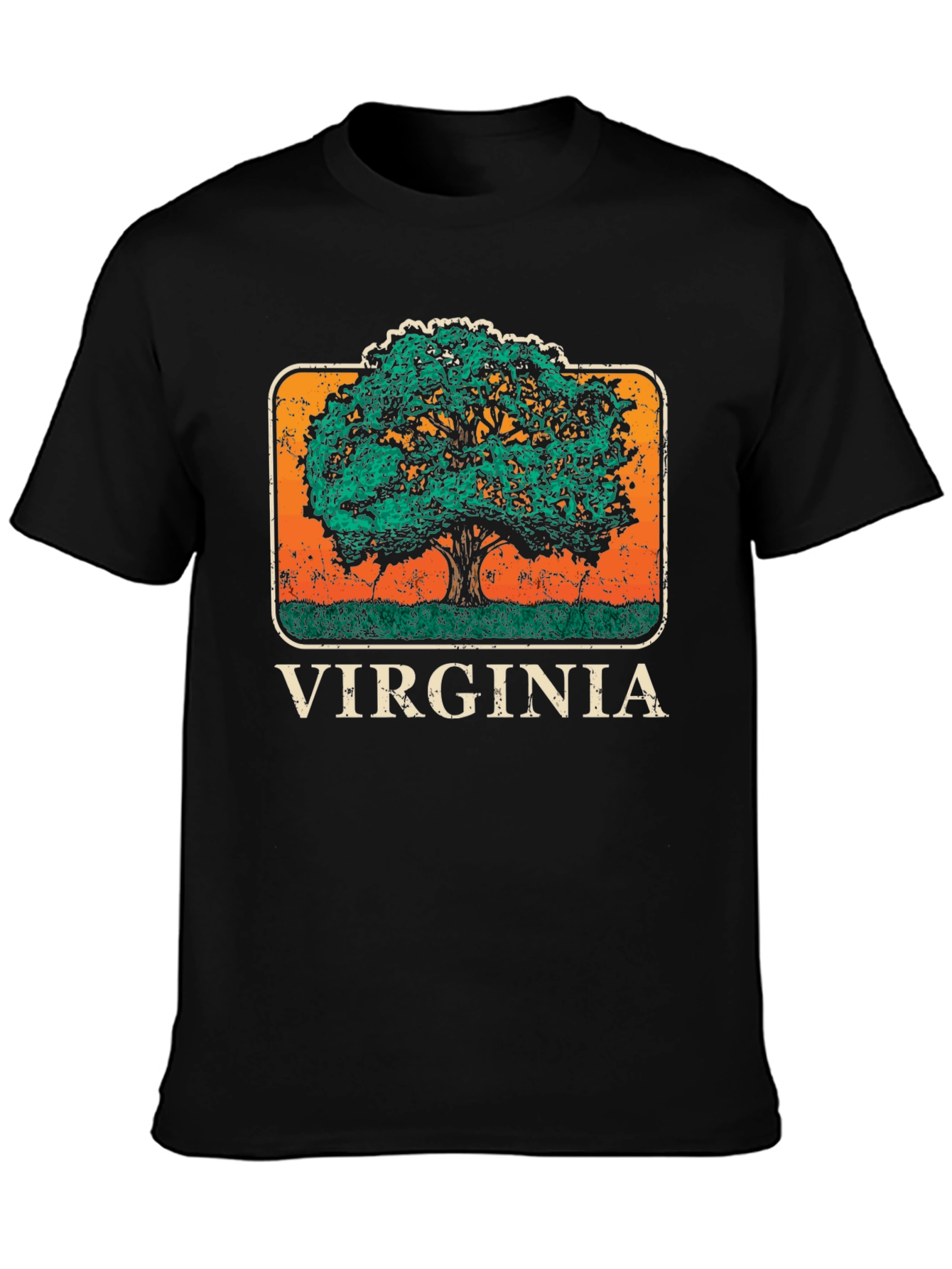 Virginia Tree Graphic T-Shirt - Unisex Style
