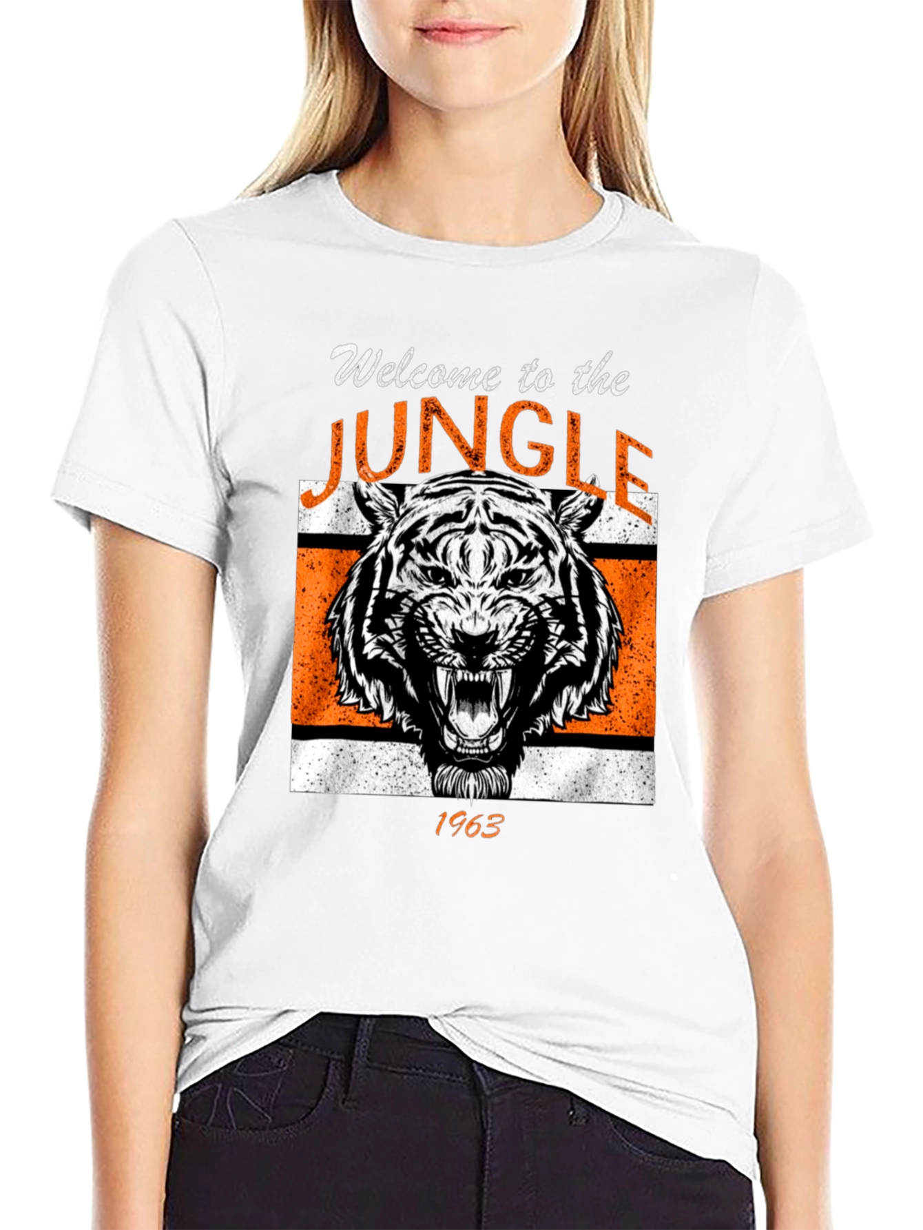 Welcome to the Jungle 1963 Tiger Graphic Tee