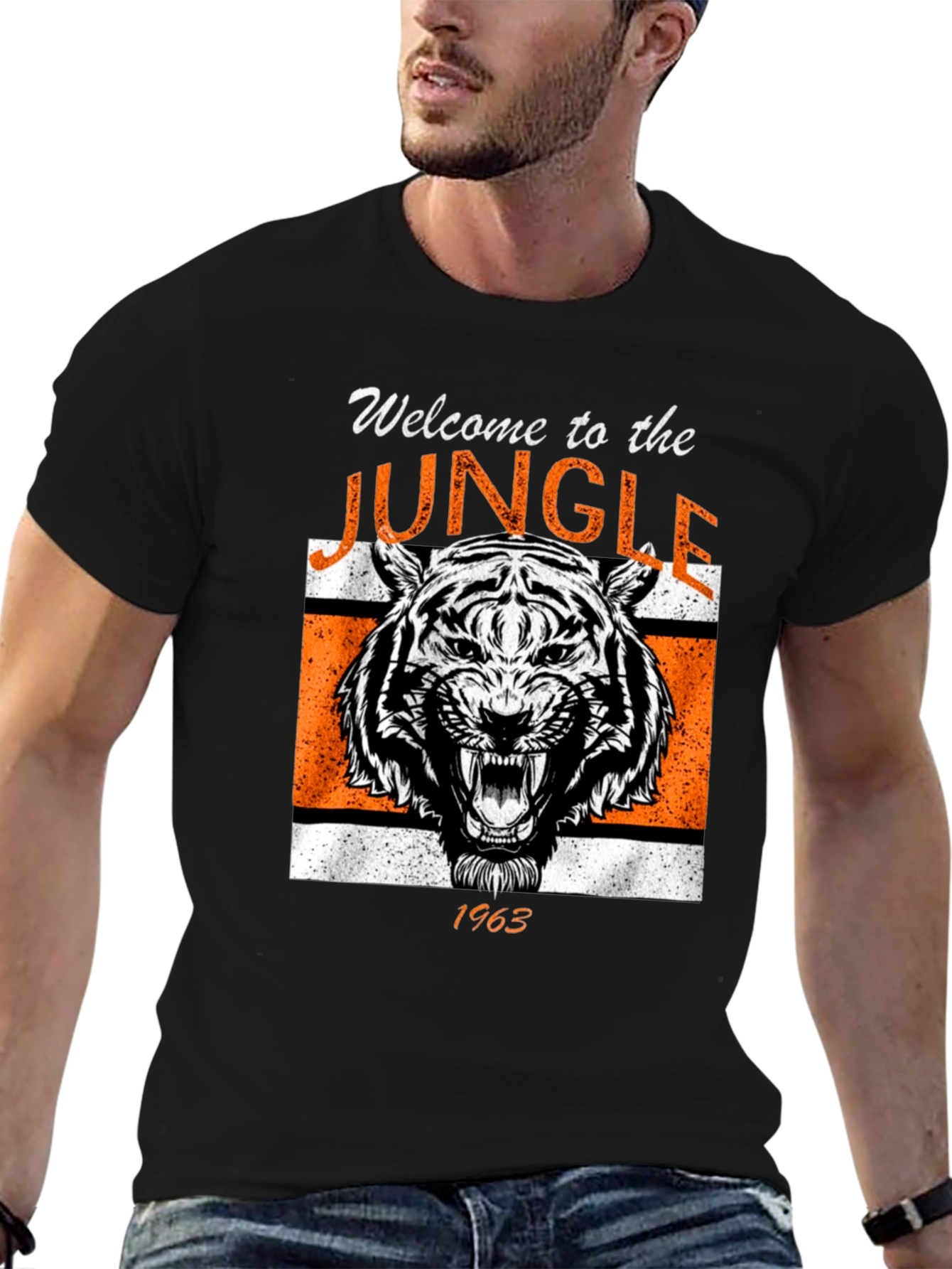 Welcome to the Jungle 1963 Tiger Graphic Tee