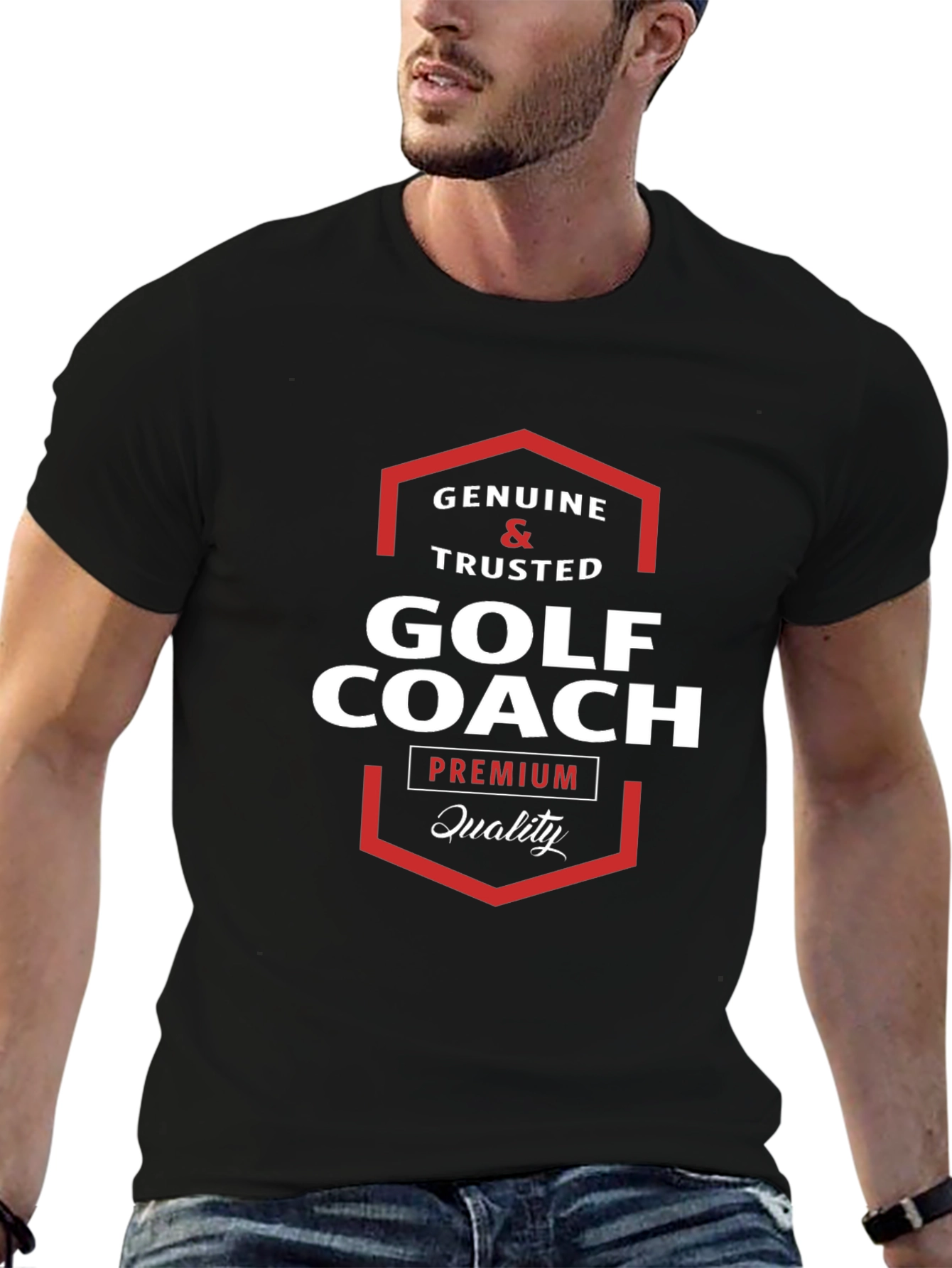 Genuine Golf Coach T-Shirt - Premium Quality