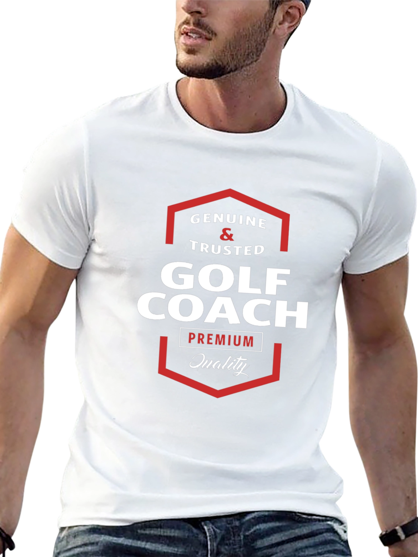 Genuine Golf Coach T-Shirt - Premium Quality