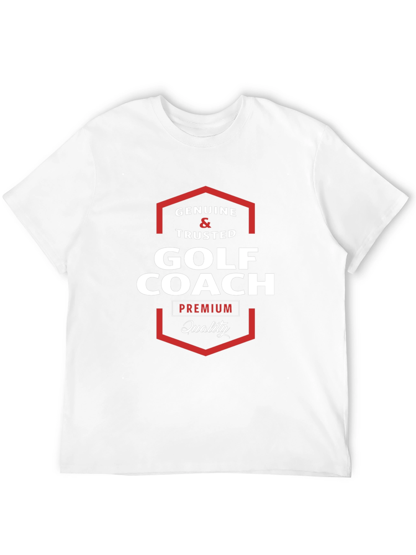 Genuine Golf Coach T-Shirt - Premium Quality
