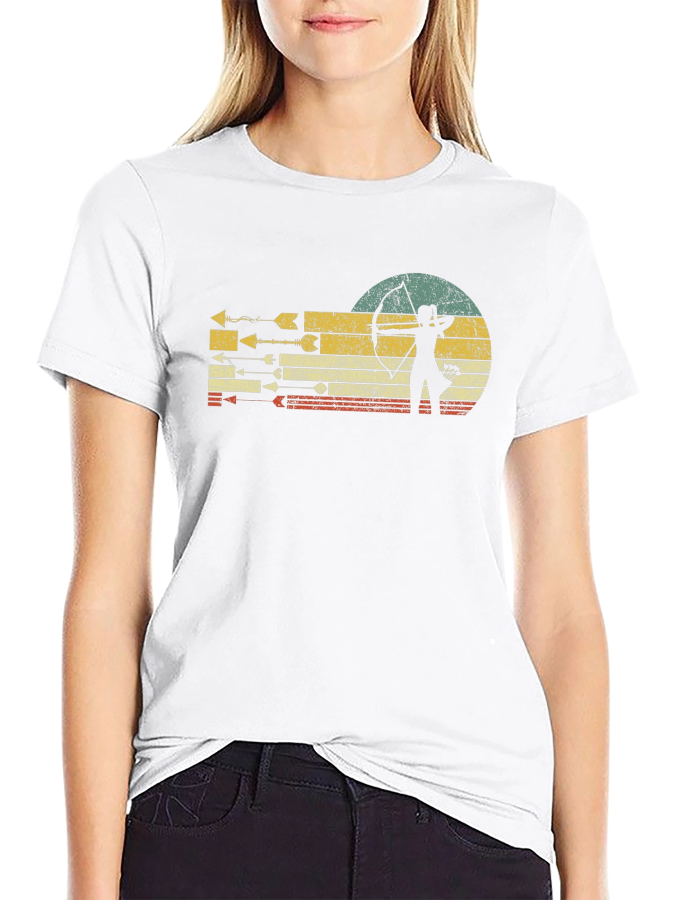 Vintage Archer T-Shirt - Retro Archery Design