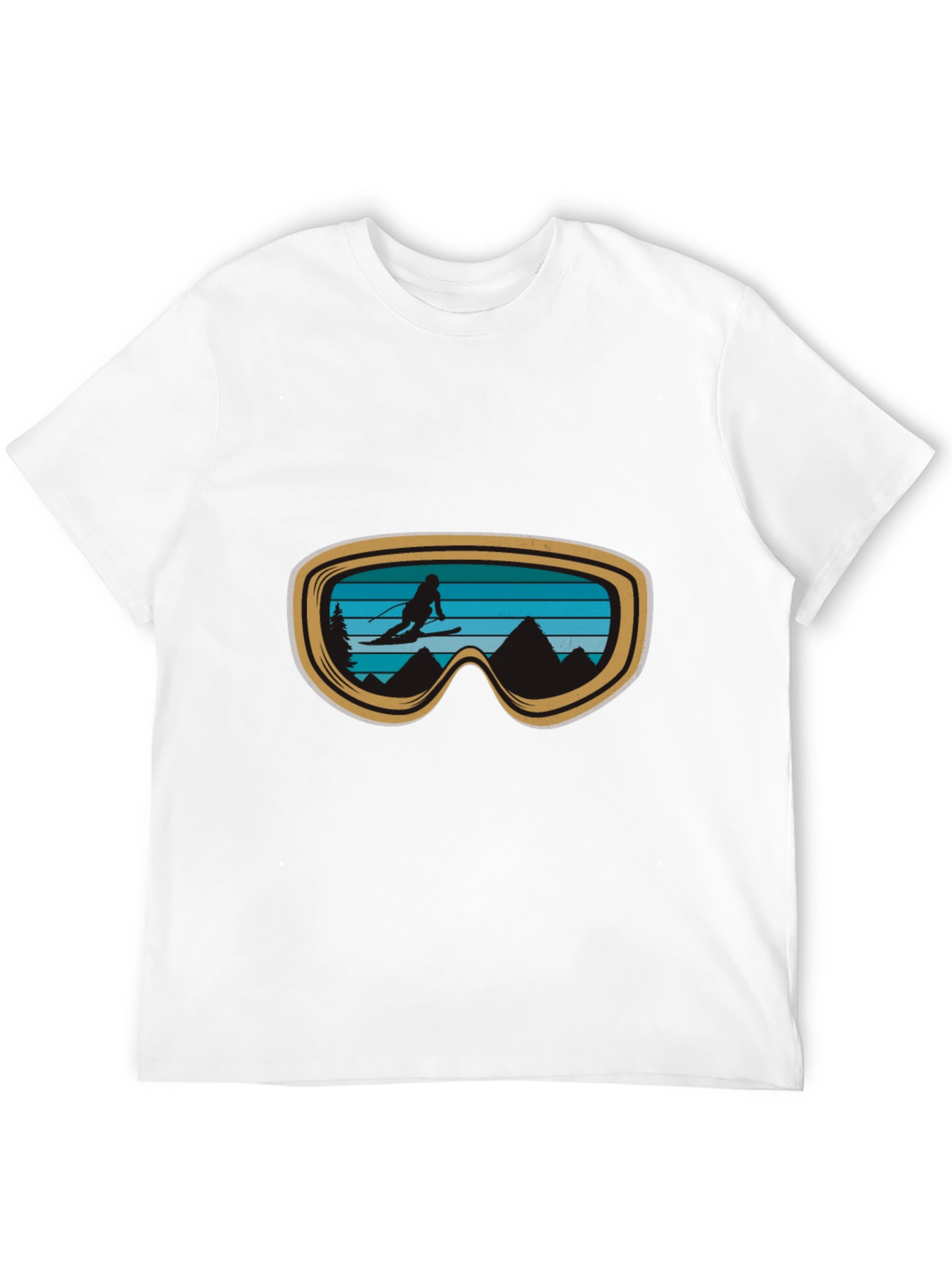 Ski Goggles Graphic Tee - Adventure Ready