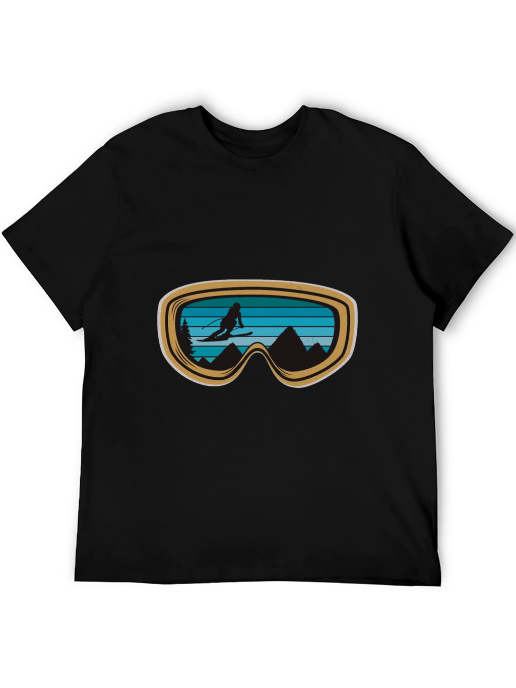 Ski Goggles Graphic Tee - Adventure Ready