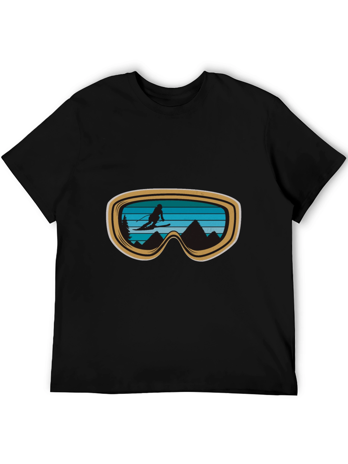 Ski Goggles Graphic Tee - Adventure Ready