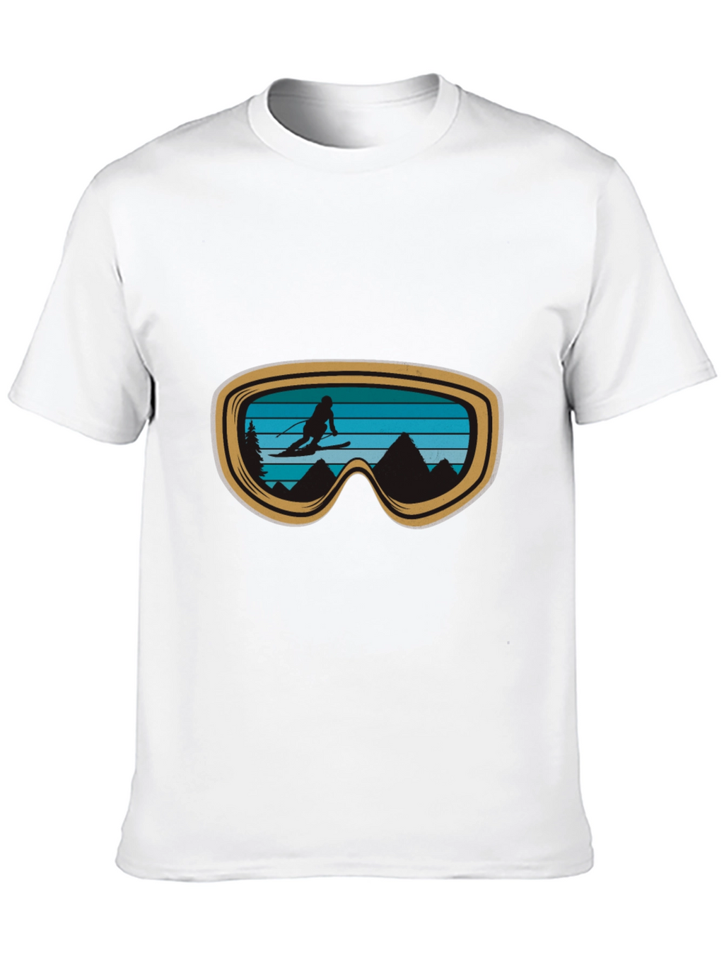 Ski Goggles Graphic Tee - Adventure Ready